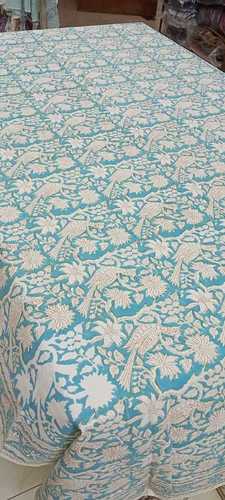 All Hand Block Printed Cotton Table Cover
