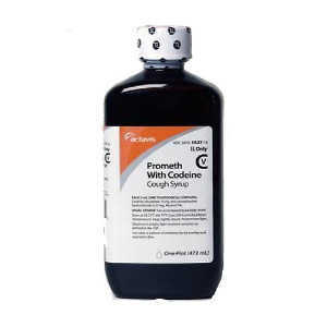 Promethazine Codeine Syrup 6.25mg/10mg/5mL Bottle 480ml