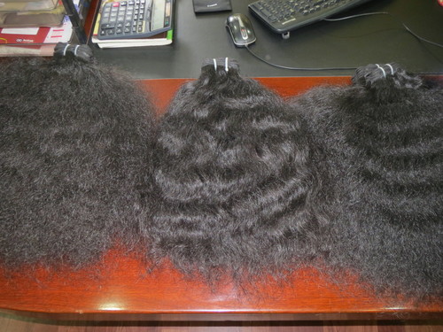 High Quality Indian Temple Human Hair Extension
