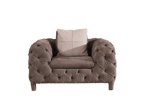 Modern Italian High End Full Leather Sofa