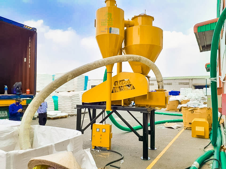 plastic beads pneumatic conveyor