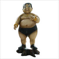 FRP Kaliya Cartoon Statue