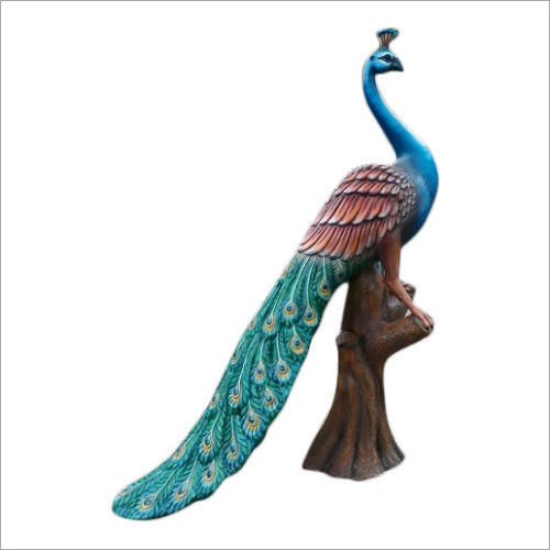 Frp Peacock Statue