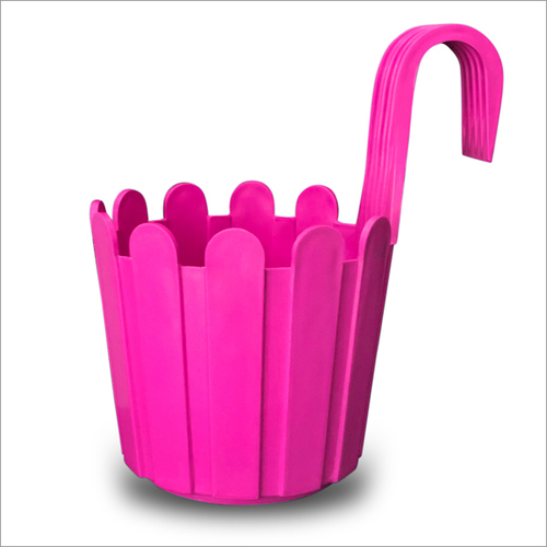 Pink Fence Hook Pot