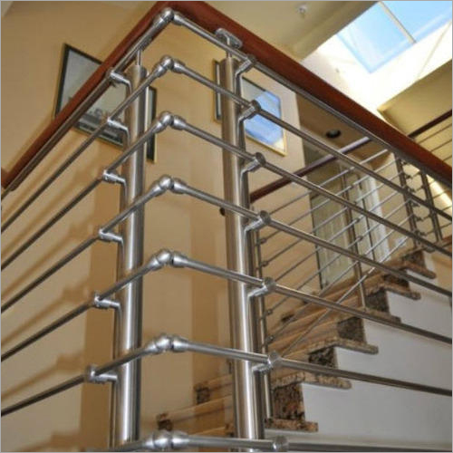  SS304 Stainless Steel Staircase Railing