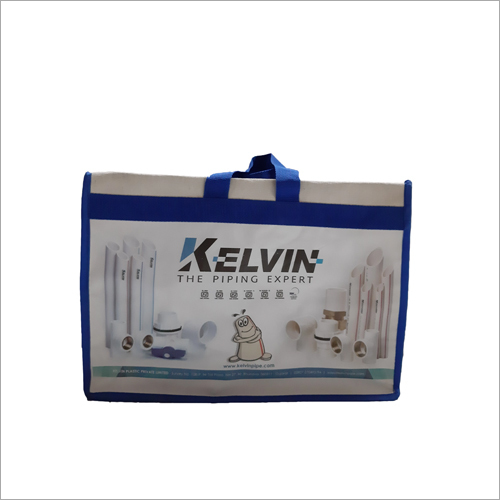 Cotton Canvas Shopping Bag - Multicolor, 14 x 14 Inch | Durable Cotton Material, Sturdy Handles for Easy Carrying