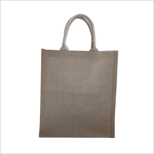 Jute Tote Bag - Durable Jute Material 12 x 15 Inch Size | Customized Color & Design Options for Promotional & Shopping Use
