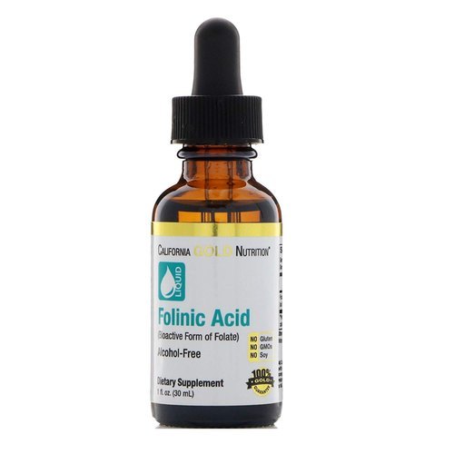 California Gold Nutrition Folinic Acid Efficacy: Promote Healthy & Growth
