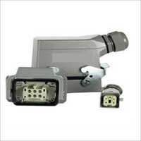 Precisely Engineered Panel Mount 16 Amp Heavy Duty Connector - Application: Industrial Automation