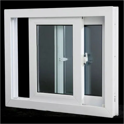 White UPVC Sliding Window