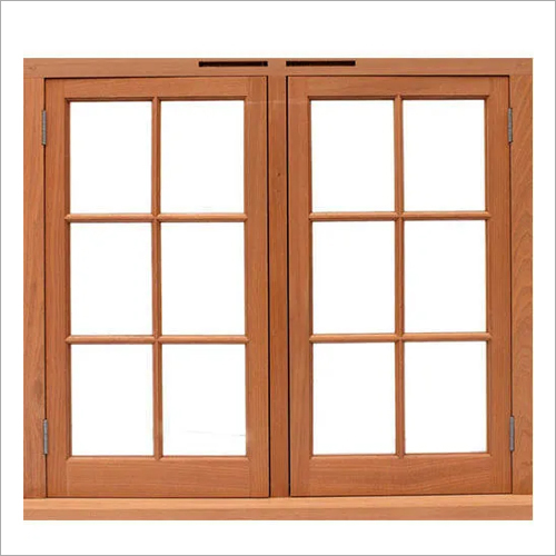 Wooden Hardwood Window Frame
