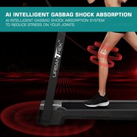 UrbanTrek TD-M5 Installation Free Treadmill with AI Intelligent gasbag shock absorption