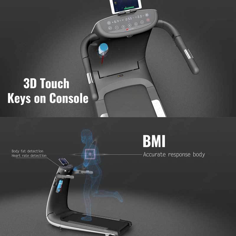 UrbanTrek TD-M6 100% Pre-Installed, Multi-Feature, 100% Flat Treadmill