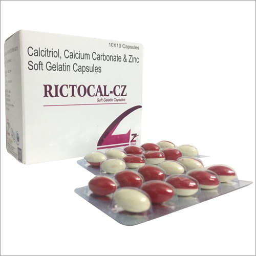Calcitriol Calcium Carbonate Zinc Soft Gel By ZENCUS PHARMA