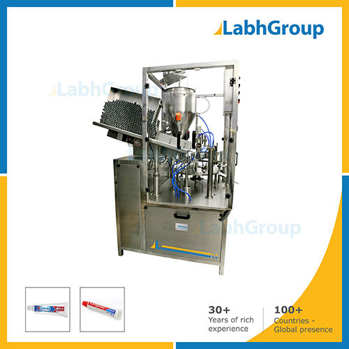 Automatic Tube Filling Packing Machine For Toothpaste