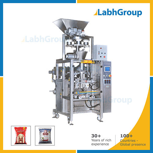 Automatic Pouch Bag Packaging Machine For Rice Dimension(L*W*H): 1600 X 1500 X 2800 Millimeter (Mm)