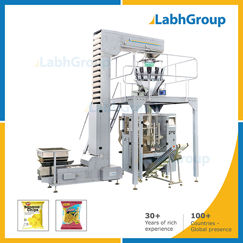 Banana Plantain Cassava Chips Pouch Packing Machine