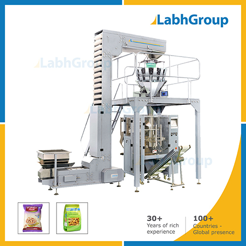 Automatic Pouch Packaging Machine For Snacks, Nuts