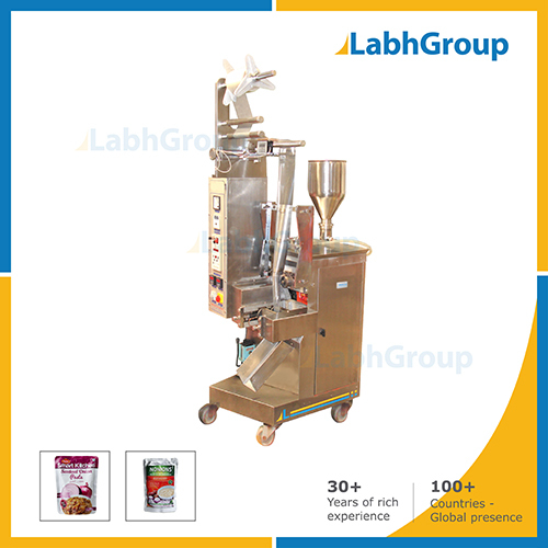 Onion Paste Sachet Pouch Packing Machine