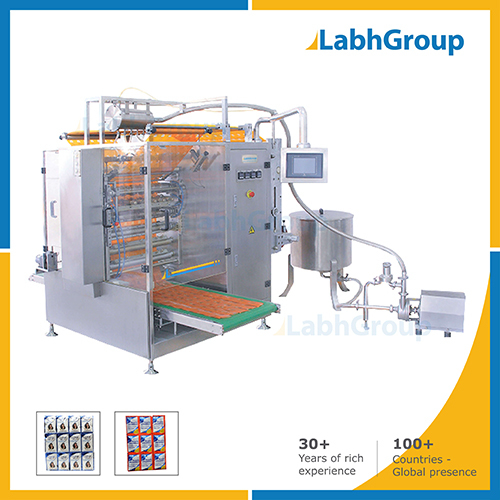 Multitrack High Speed Sachet Packing Machine For Shampoo