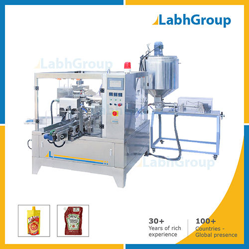 Automatic Tomato Sauce Liquid Preformed Bags Packing Machine