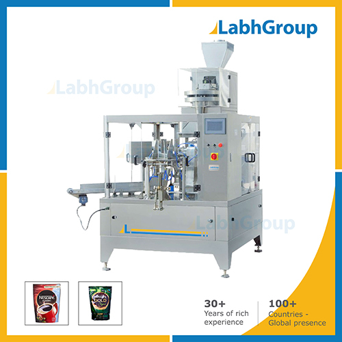 Coffee Powder Stand-up Pouch Doy Bag Packing Machine