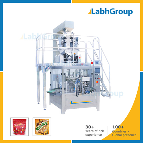 Automatic Candies, Chocolates Stand-Up Pouch Doy Bag Packing Machine