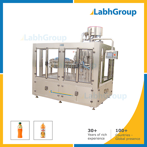 Hot Bottle Filling Line Machine For Natural Juice