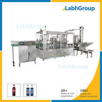 Automatic Bottle Filling Line Machine For Aerated Carbonated Drink