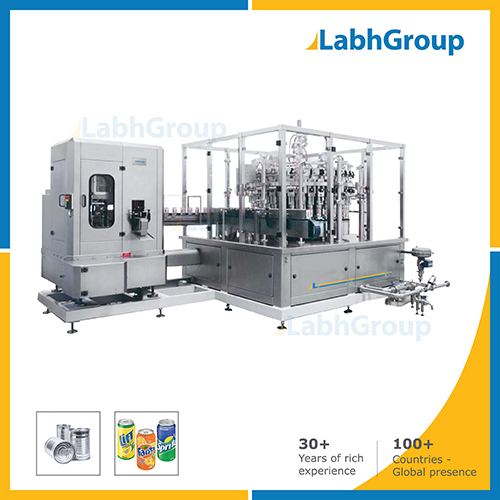 Metal Can Filling And Seaming Machine