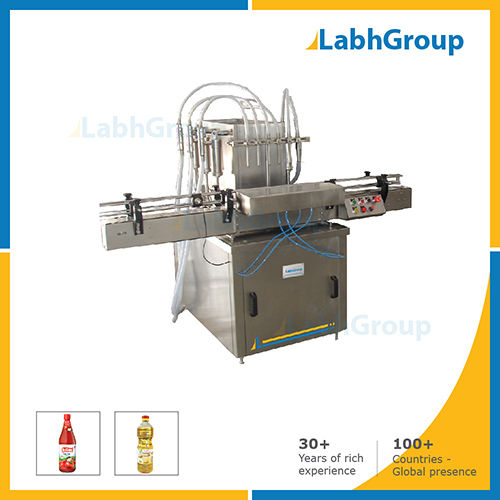 Automatic Bottle Filling Line For Tomato Ketchup, Edible Oil