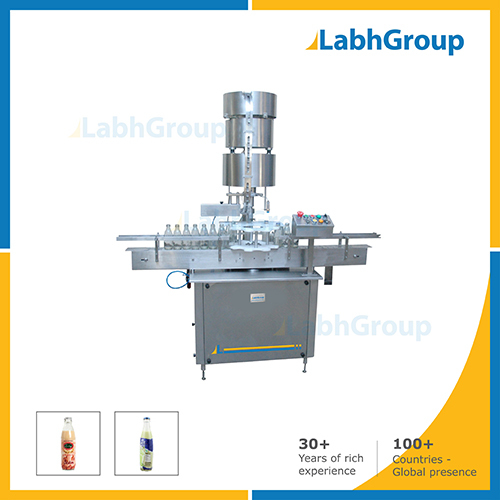 Metal Crown Cap Sealing Machine For Glass Bottles