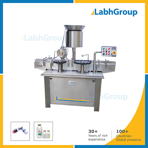 Rubber Stoppering Machine For Vials