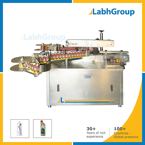 Self-adhesive Sticker Labeling Machine For Two Side Label