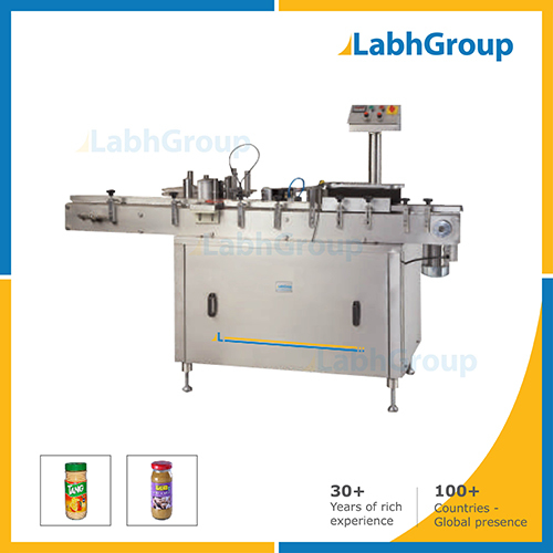 Wrap Around Sticker Labelling Machine Round Bottles