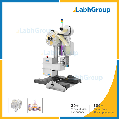 Automatic Print And Apply Pallet Labelling Machine