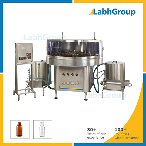 Rotary Plastic And Glass Bottle Washing Machine