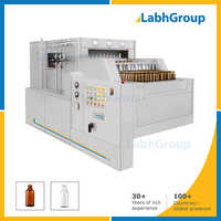 Automatic Linear Plastic And Glass Bottle Rinsing Machine - Stainless Steel, 2700 X 1600 X 1600 Mm | Durable, Heavy Duty, Highly Efficient, Rust Proof, Extended 1+1 Year Warranty