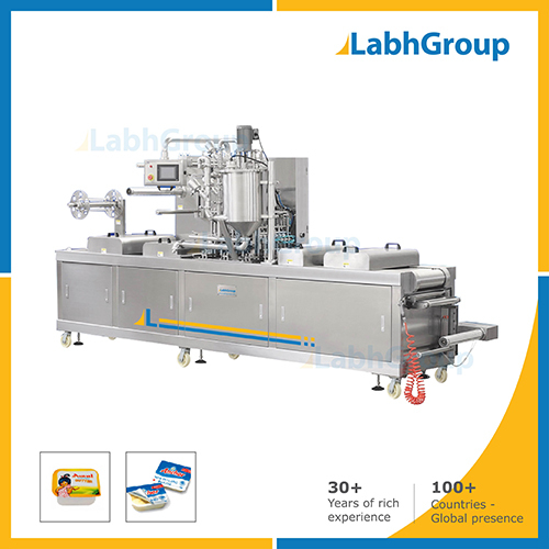 Small Cup Thermoforming And Filling Machine