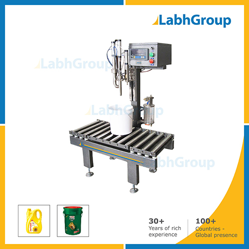 Semi-automatic Large Bottle Jar Liquid Filling Machine