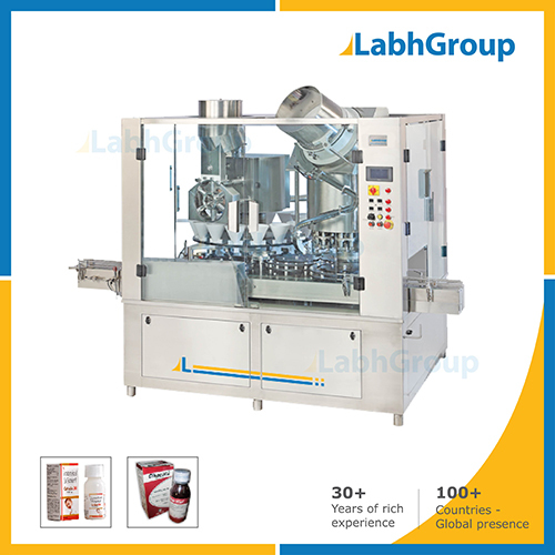High Speed Dry Syrup Bottle Filling And Sealing Machine