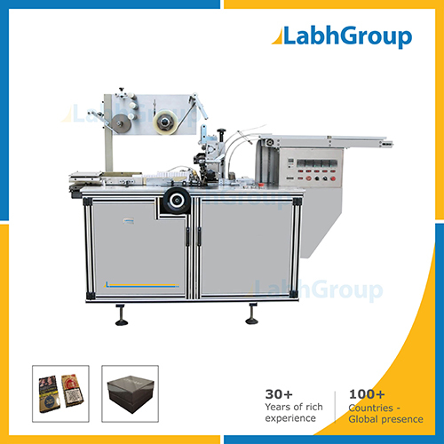 High Speed Plastic Cellophane Overwrapping Machine