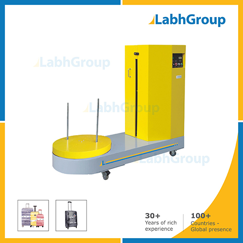 Airport Luggage Stretch Film Wrapping Machine