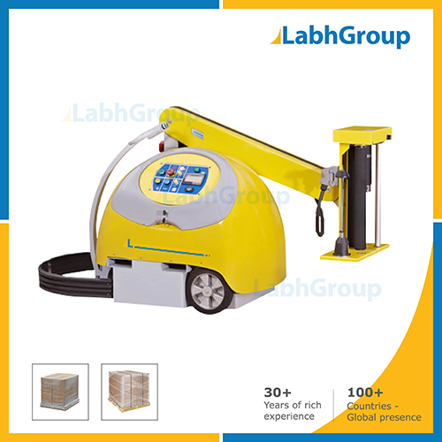 Mobile Robotics Stretch Film Wrapping Machine For Pallet