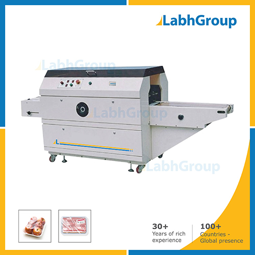 Automatic Stretch Film Over Wrapping Machine For Tray