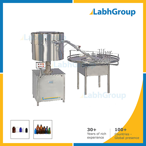 Automatic Bottle Orientation Feeder With Turn Table