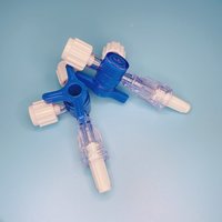 Medilipid Free Pc Material Three Way Stopcocks Luer Type With Extension Tube