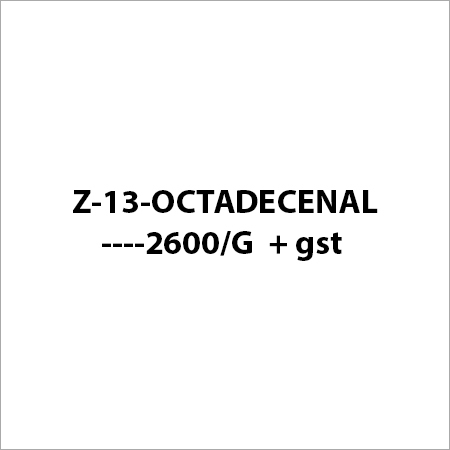 Z-13-OCTADECENAL----2600 G  + gst