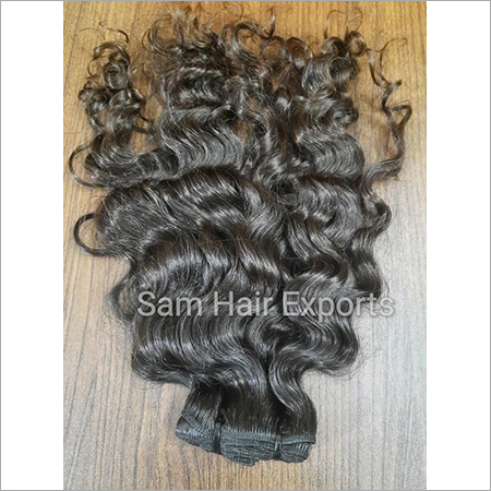 Curly Weft Human Hair