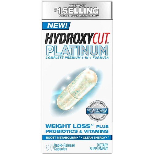 Hydroxycut Platinum With Probiotics And Vitamins And 60 Capsules Efficacy: Promote Healthy & Growth